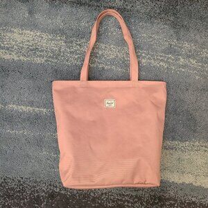 Herschel Supply Co. Mica Tote Ash Rose Pink Bag Purse Fabfitfun 18x15"